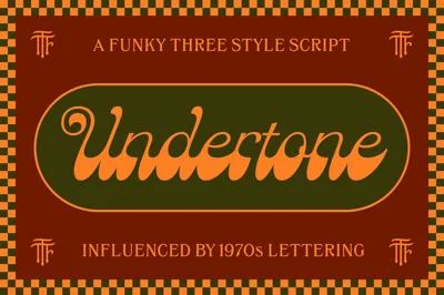 Undertone - Variable Script Font