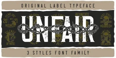 Unfair Font