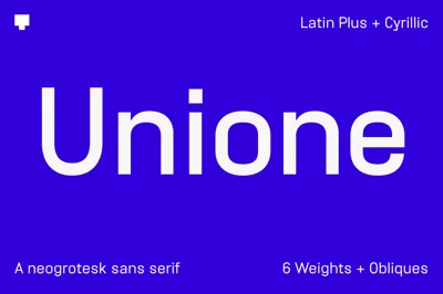 Unione Font