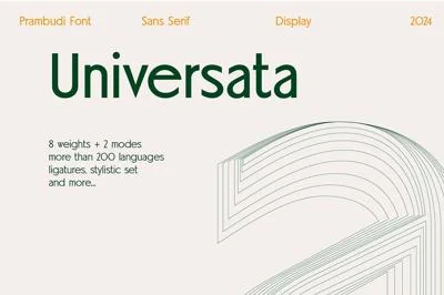 Universata Typeface (16 fonts)