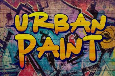 Urban Paint - Display Font