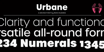 Urbane Font