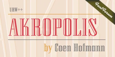 URW Akropolis Font