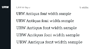 URW Antiqua Font