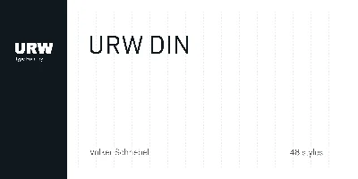 URW DIN Font