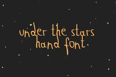 uts uts hand font
