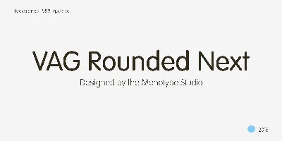 VAG Rounded Next Font