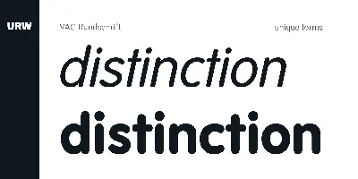 VAG Rundschrift Font