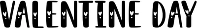 Valentine Day 4 Font