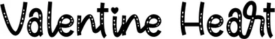 Valentine Heart Font