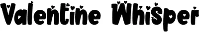 Valentine Whisper Font