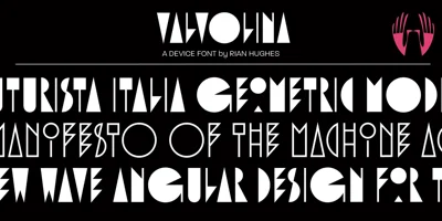 Valvolina Font