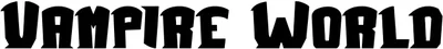 Vampire World Font