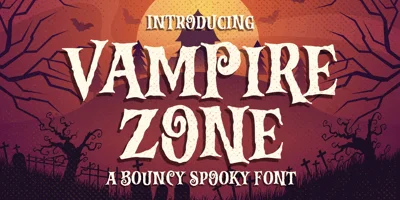 Vampire Zone Font