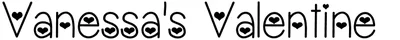 Vanessasvalentine Font