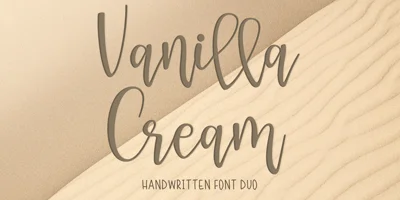 Vanilla Cream Font Free Download