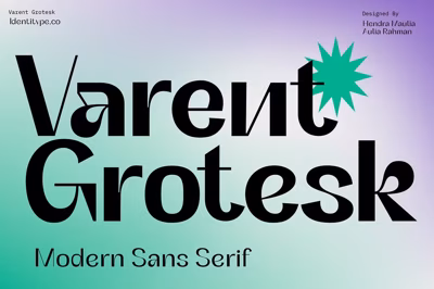 Varent Grotesk - Modern Sans Free Download