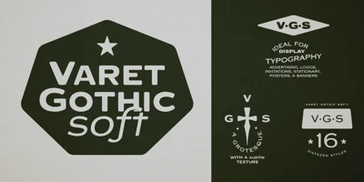 Varet Gothic Soft Font