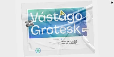 Vastago Grotesk Font