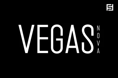 Vegas Nova - Unique Modern Typeface