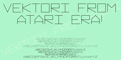 Vektori Font