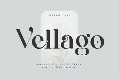 Vellago - Stylish Ligature Font Free Download
