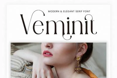 Veminit Elegant Serif Font
