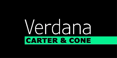Verdana Pro Font
