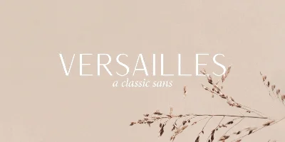 Versailles JW Font