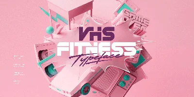 Vhs Fitness Font