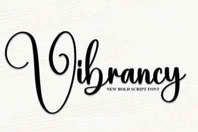 Vibrancy | Script Font