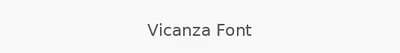 Vicanza Font
