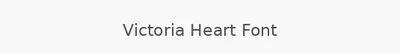 Victoria Heart Font