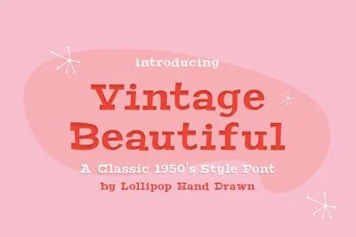 Vintage Beautiful Font