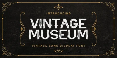 Vintage Museum Font