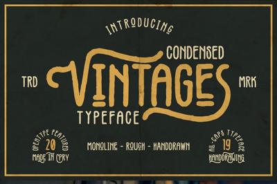 Vintages Typeface Free Download