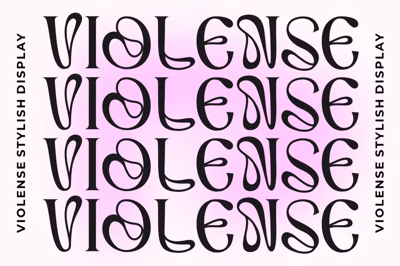 Violense - Stylish Display Font Free Download
