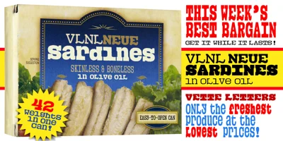 VLNL Neue Sardines Font