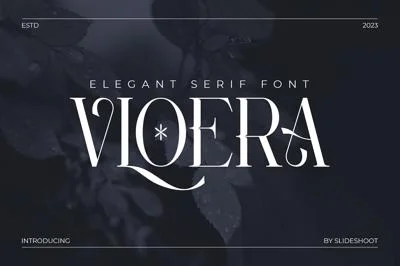 Vloera Elegant Serif Font