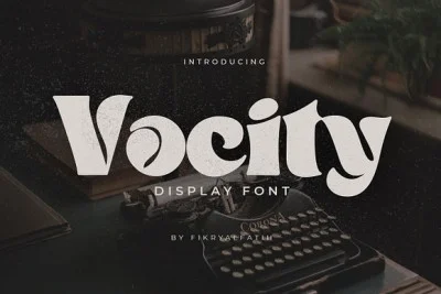 Vocity - Display Font