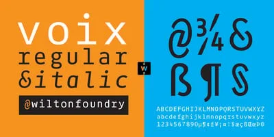 Voix Font