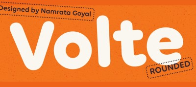 Volte Rounded Font
