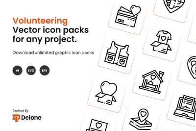 Volunteering Icons