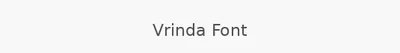 Vrinda Font