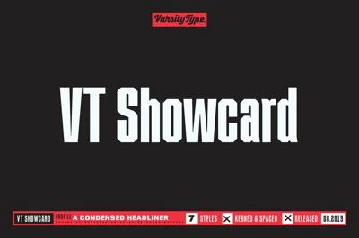 VT Showcard Font Free Download