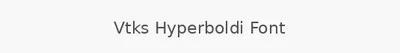 Vtks Hyperboldi Font