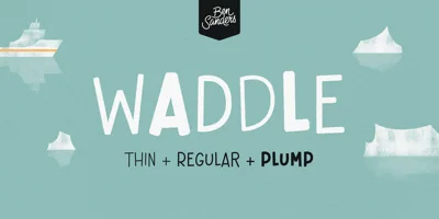 Waddle Font
