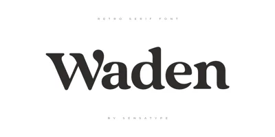 Waden Font