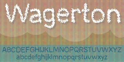 Wagerton Font