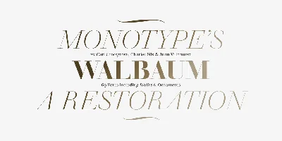 Walbaum Font